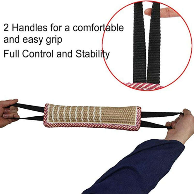 Dog Training Hemp Bite Stick Dog Bite Stick Dog Training Supplies(A5)