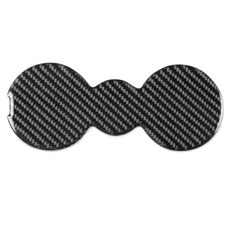 For 2017-2021 Skoda Octavia Left And Right Hand Drive Cup Holder Mat Sticker(Black)