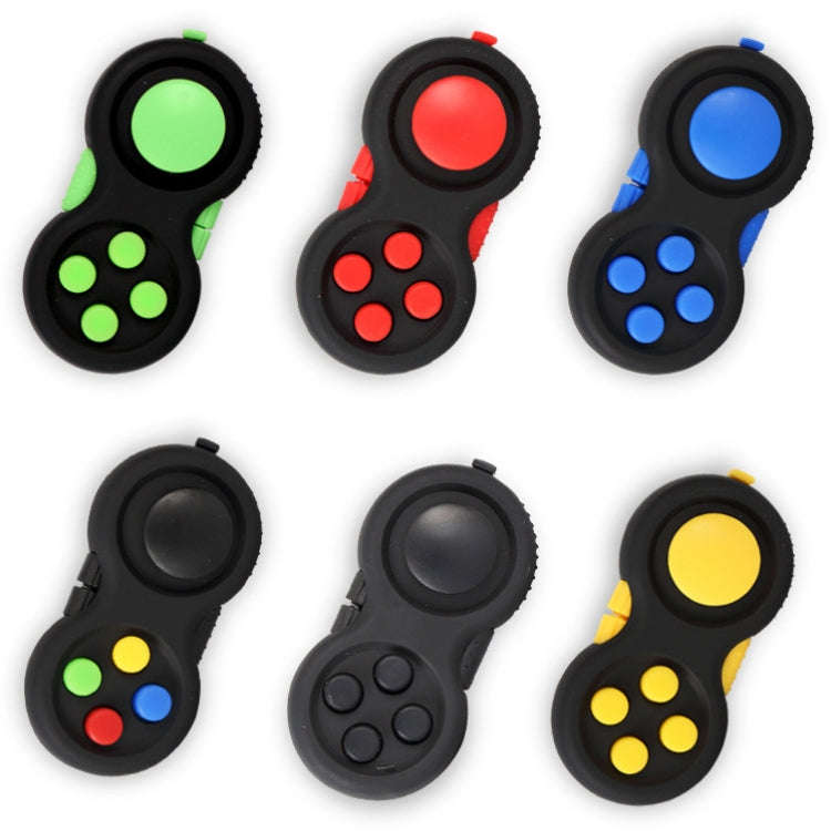 3 PCS Decompression Handle Toys Novelty Finger Sports Handle Toy, Colour: Black Yellow (with Colo...