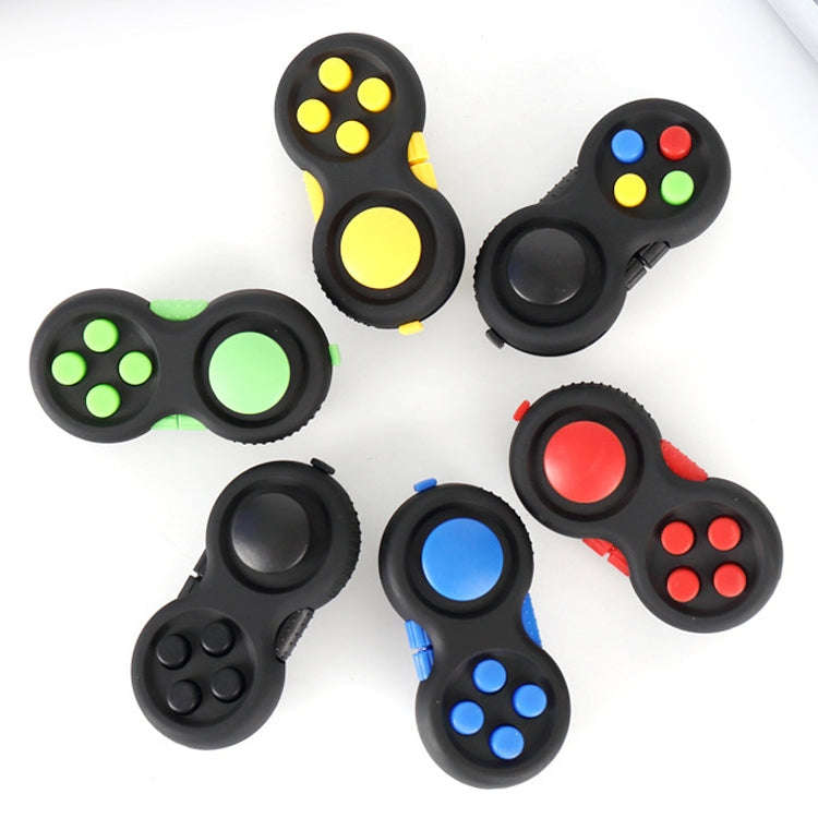 3 PCS Decompression Handle Toys Novelty Finger Sports Handle Toy, Colour: Black Yellow (with Colo...
