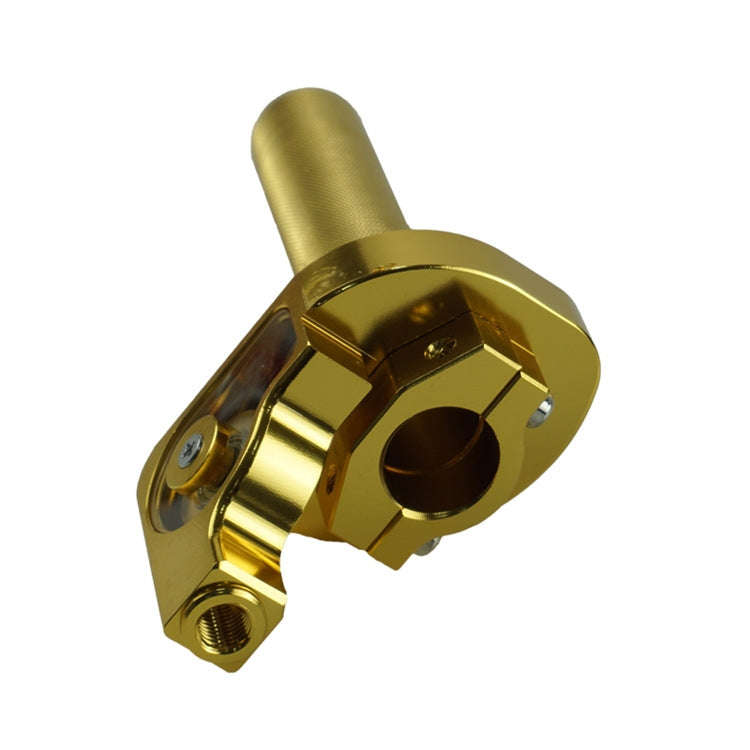 Motorcycle Off-Road Vehicle Modified CNC Handle Throttle Clamp Hand Grip Big Torque Oil Visual Th...