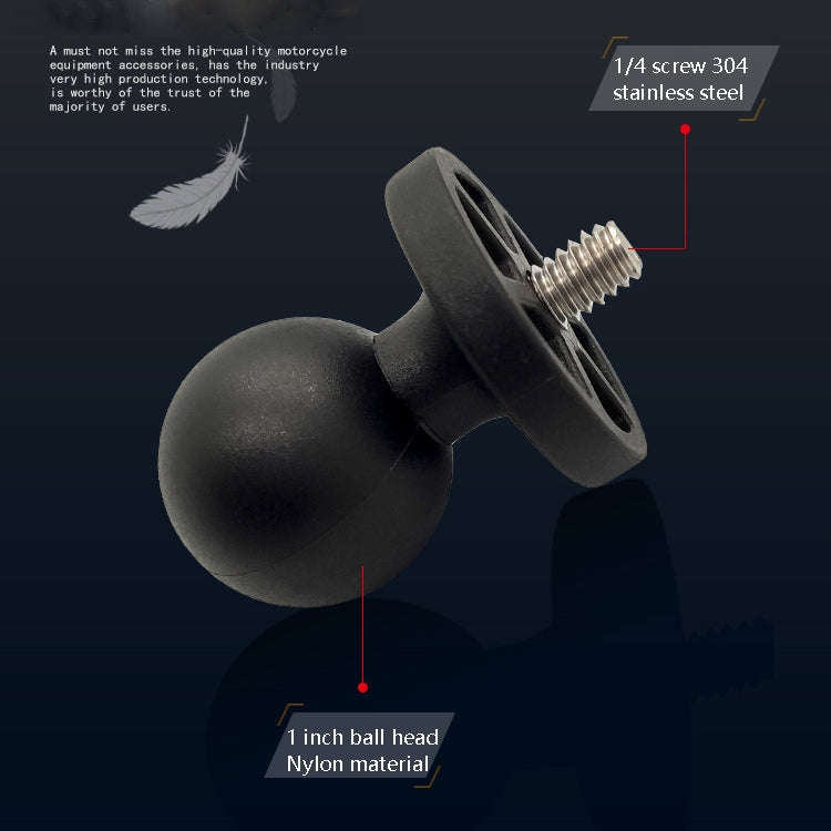 N-STAR N002 Motorcycle Bicycle Mobile Phone Bracket Riding Equipment(Small Long Ball Head)