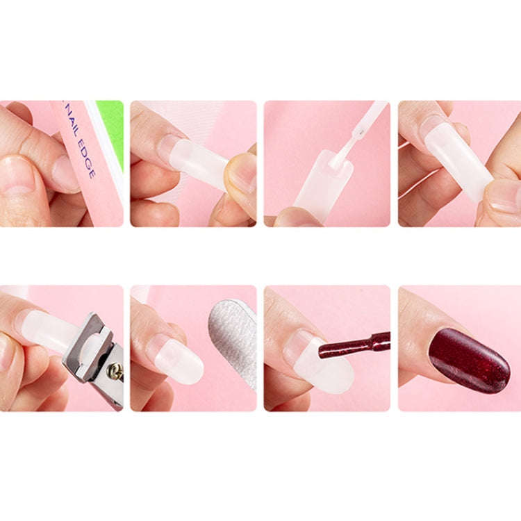 Manicure Tool  Set Fingernails Word Cut Set, Specification: Transparent Full Post Large Set