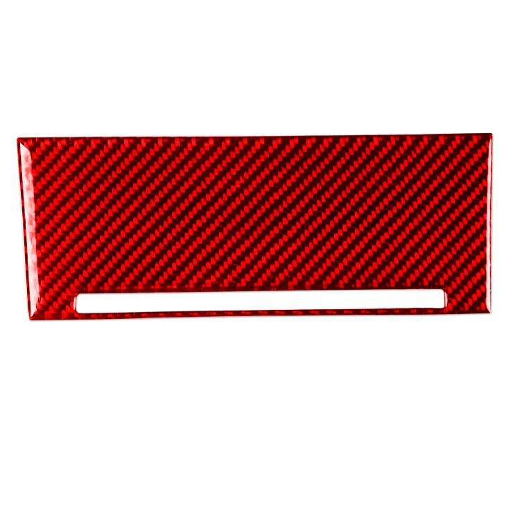 For 2017-2021 Skoda Octavia Left Right Hand Drive Center Console Storage Panel Sticker(Red)