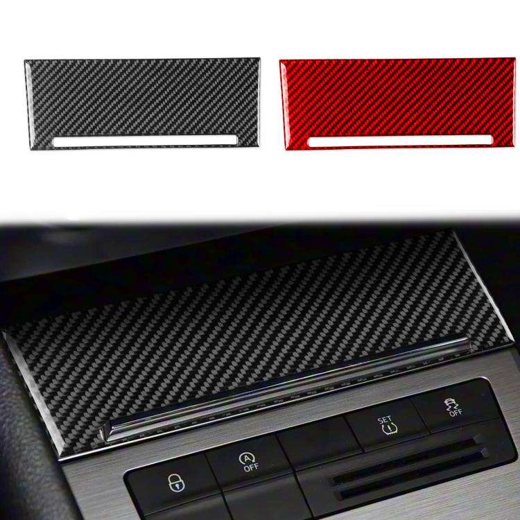 For 2017-2021 Skoda Octavia Left Right Hand Drive Center Console Storage Panel Sticker(Red)