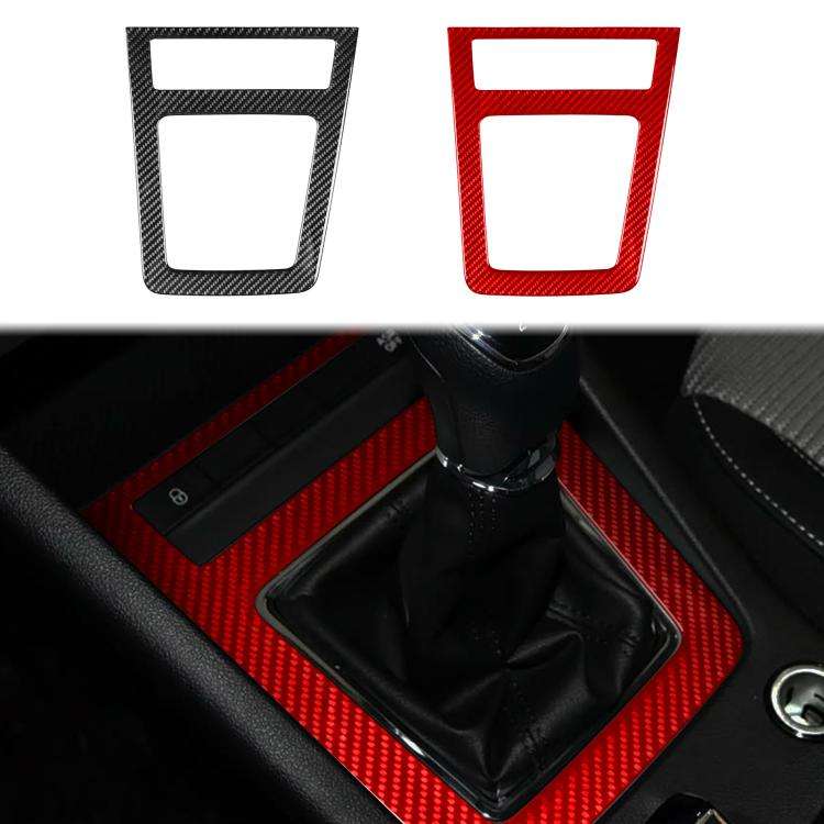 For 2017-2021 Skoda Octavia Left-Hand Drive Manual Gear Shift Panel Sticker(Black)