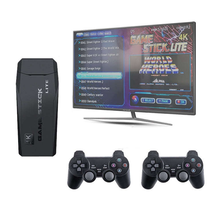 M8 Wireless HDMI Arcade Game Home TV Mini Game Machine with 2 x GamePads 64G Memory