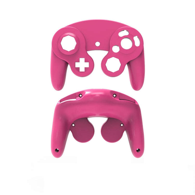 2 PCS Game Single Point Handle Shell Replacement Shell Handle Repair Parts For Nintendo NGC(Pink)