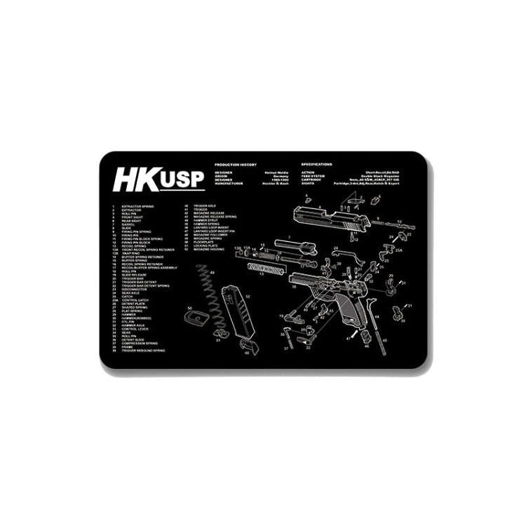 2 PCS Heat Transfer Non-Slip Single-Sided Office Gaming Mouse Pad 5mm(HK-USP10)