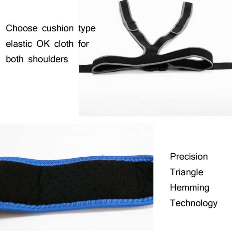 Disabled Wheelchair Anti-Tilting Elastic Fixing Belt(Black)