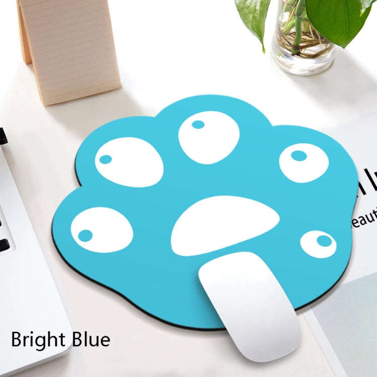 3 PCS XH12 Cats Claw Cute Cartoon Mouse Pad, Size: 280 x 250 x 3mm(Bright Blue)
