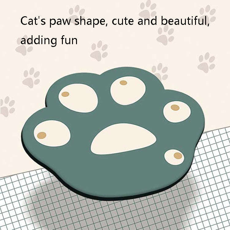 3 PCS XH12 Cats Claw Cute Cartoon Mouse Pad, Size: 280 x 250 x 3mm(Bright Blue)