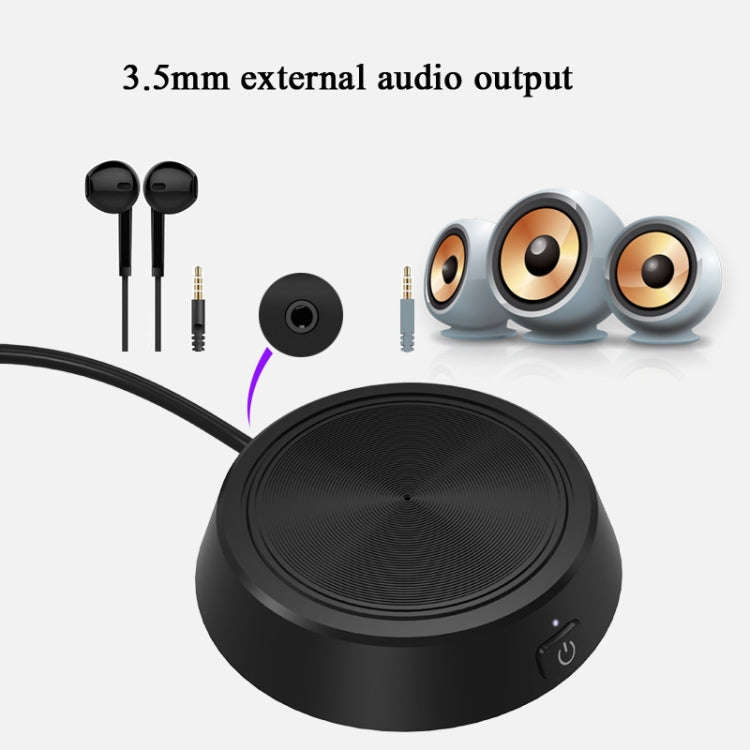 M70 Support 3.5 Output 360-Degree Pickup Video Voice Call USB Omnidirectional Microphone Conferen...