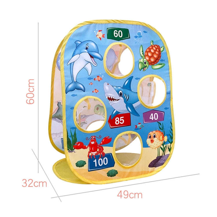 Children Folding Dinosaur Ocean Throwing Sandbags Tent Toy