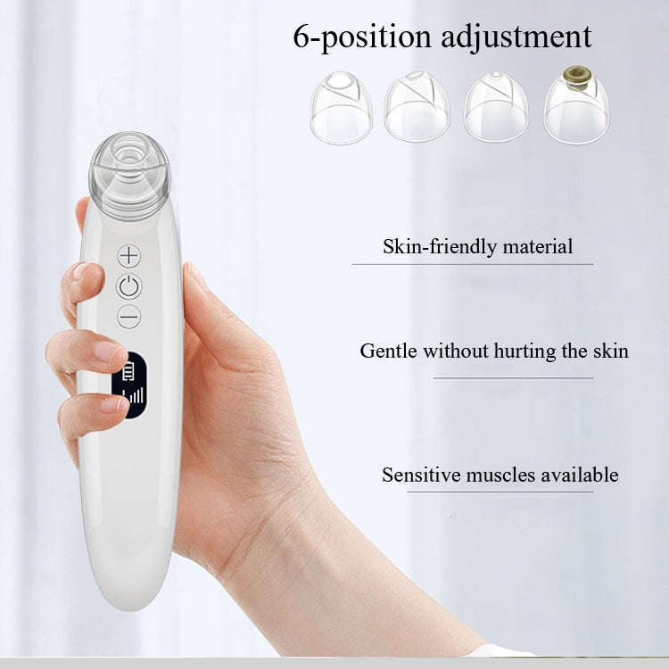 Blackhead Electric Pore Removal Machine Clean Facial Equipment,Style: Visual Model