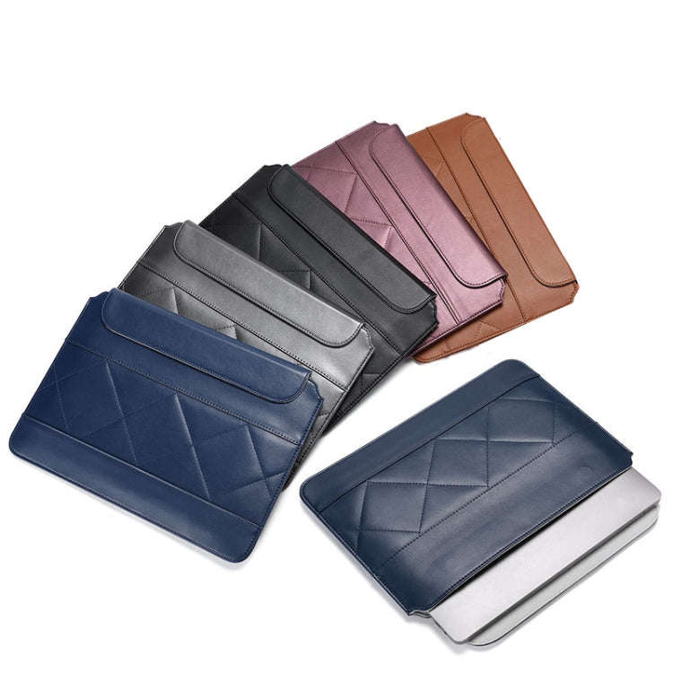 Microfiber Leather Thin And Light Notebook Liner Bag Computer Bag, Applicable Model: 14-15 inch(Red)
