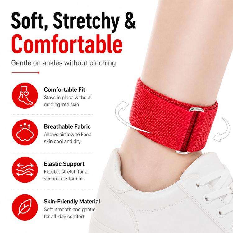 5 PCS Two-Person Three-Legged Game Leggings Belt Gaming Ankle Strap(Black)