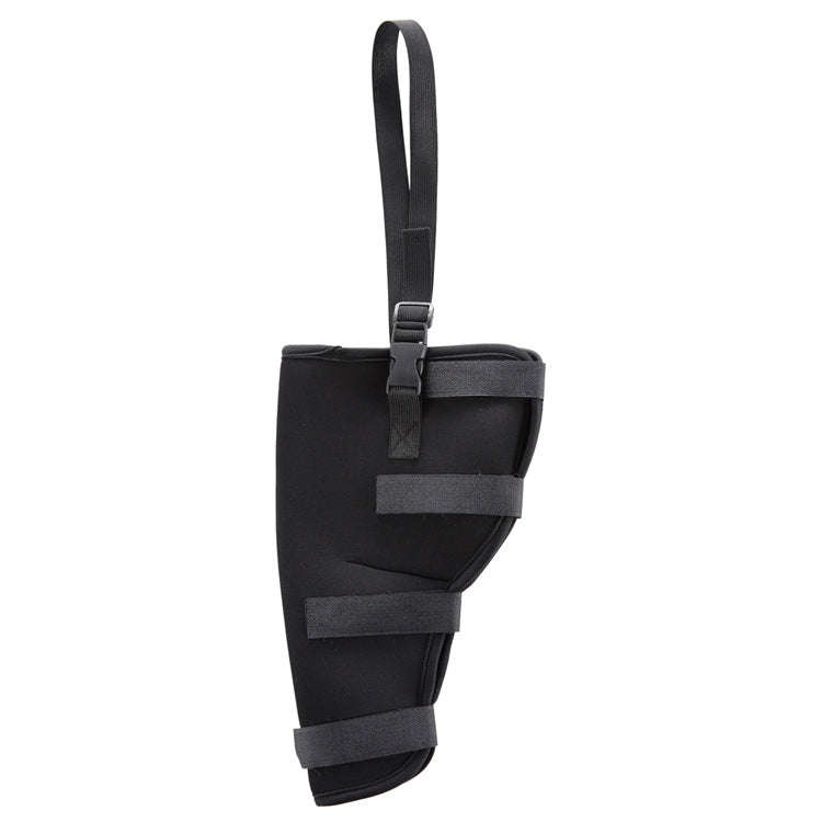 HJ19 Pet Surgery Rehabilitation Back Leg Protector Walking Aids, Size: XS(Black Right Back Leg)