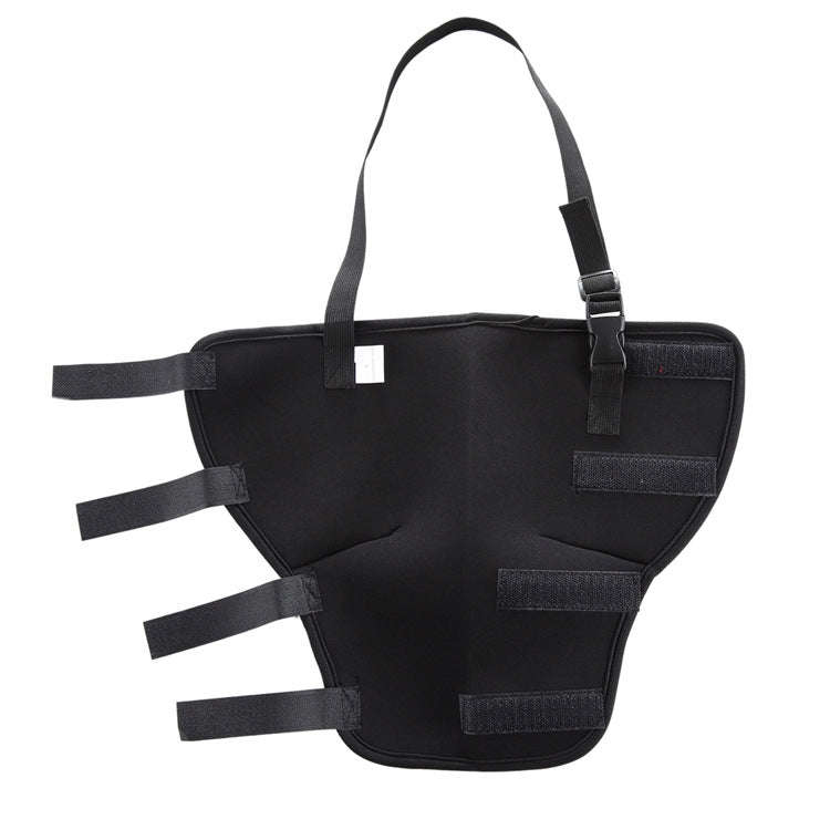 HJ19 Pet Surgery Rehabilitation Back Leg Protector Walking Aids, Size: S(Black Right Back Leg)