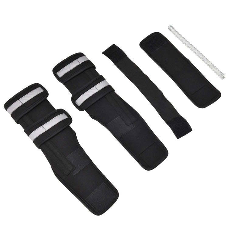 Pet Dog Leg Knee Guard Surgery Injury Protective Cover, Size: S(Support Strips Model (Black))