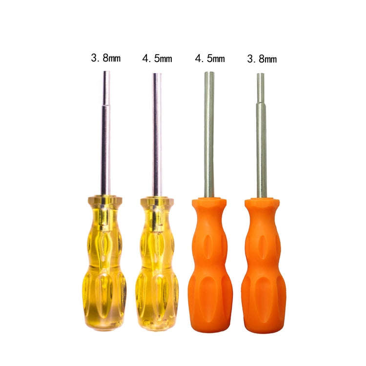 4 PCS Disassembly Tool Screwdriver Sleeve Applicable For Nintendo N64 / SFC / GB / NES / NGC(Oran...