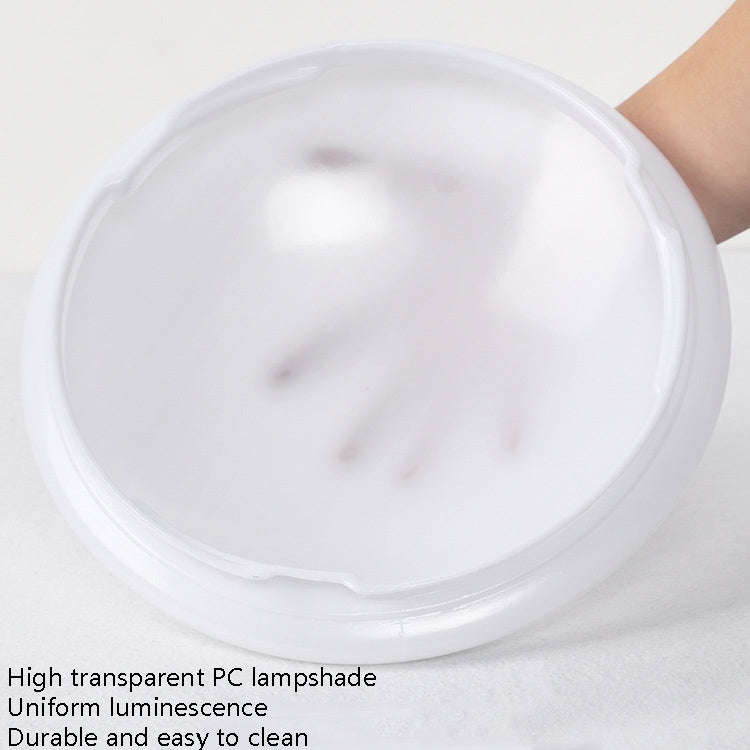 LED Sound Light Control Ceiling Lamp Round Corridor Intelligent Sensor Lamp, Power source: 24W 40...