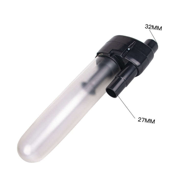 Vacuum Cleaner With External Cyclone Barrel Filter Element