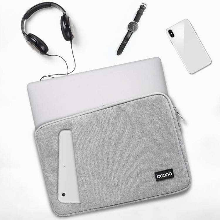Baona Laptop Liner Bag Protective Cover, Size: 13 inch(Lightweight Gray)