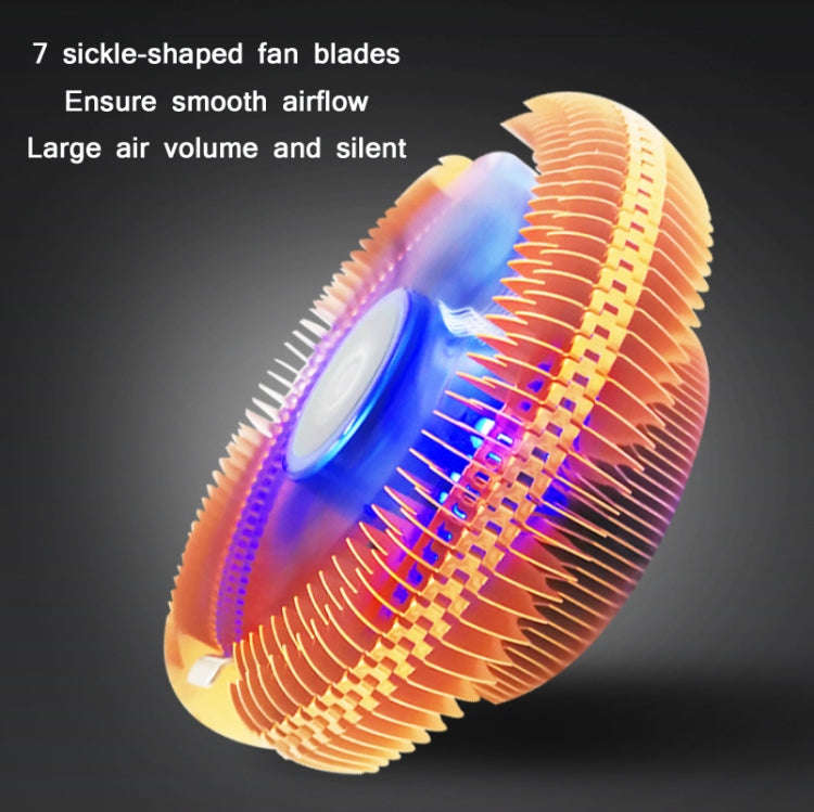 COOL STORM L32 Computer CPU Cooling Fan For AMD/Intel(Blue)