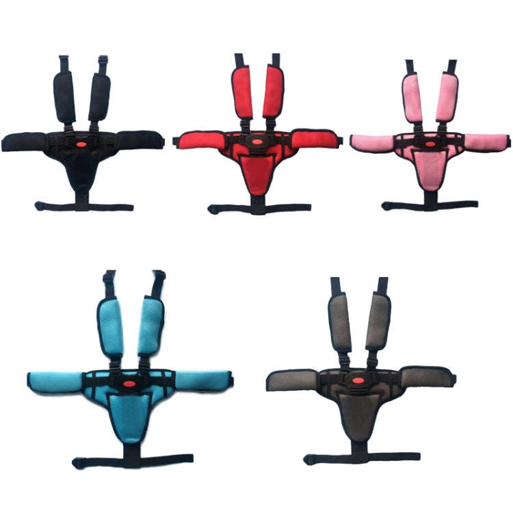 Baby Dining Chair Stroller Safety Strap Five-Point  Type A Version + Fixed Strap + Thick Shoulder...