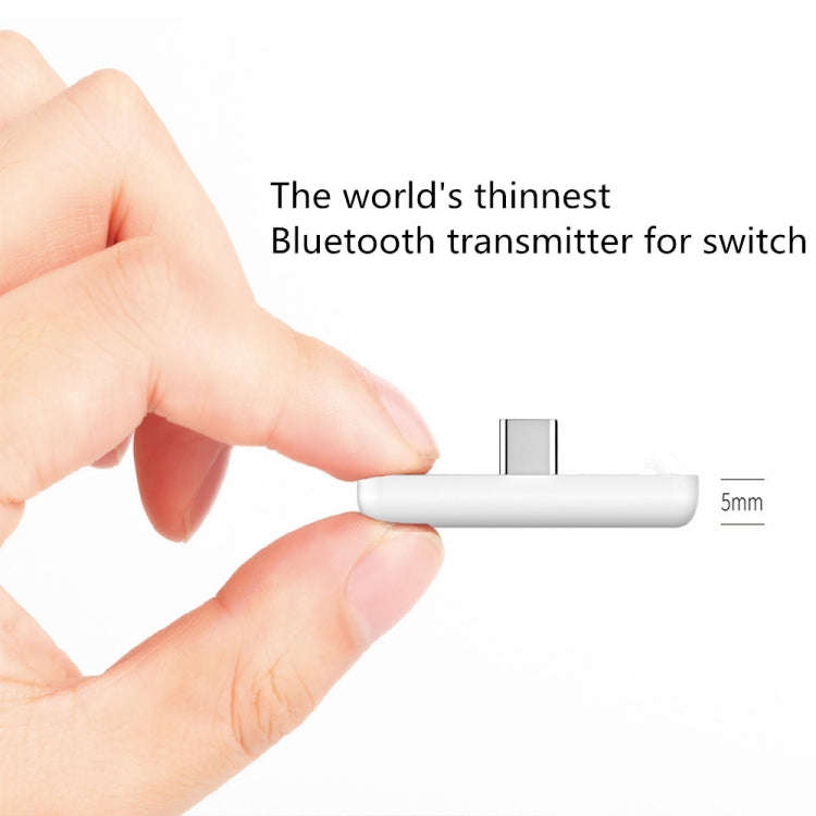 Gulikit Bluetooth Wireless Audio Adapter For Nintendo Switch, Model: NS07 Blue