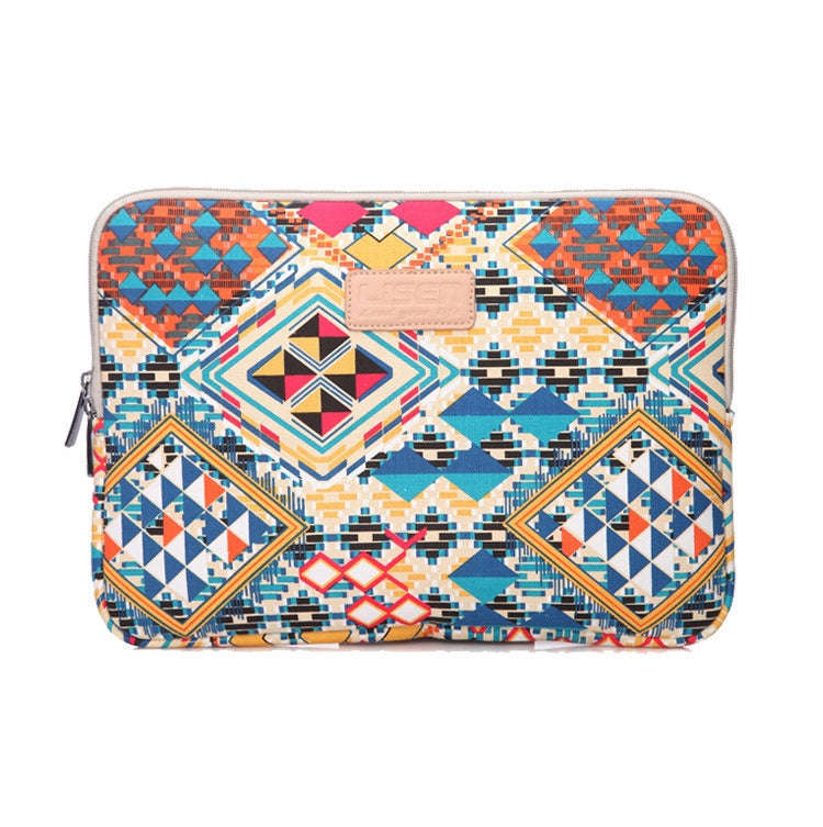 LiSEN LS-518 Lingge Pattern Laptop Computer Liner Bags, Size: 11.6 inch(Blue Pattern Diamond Latt...