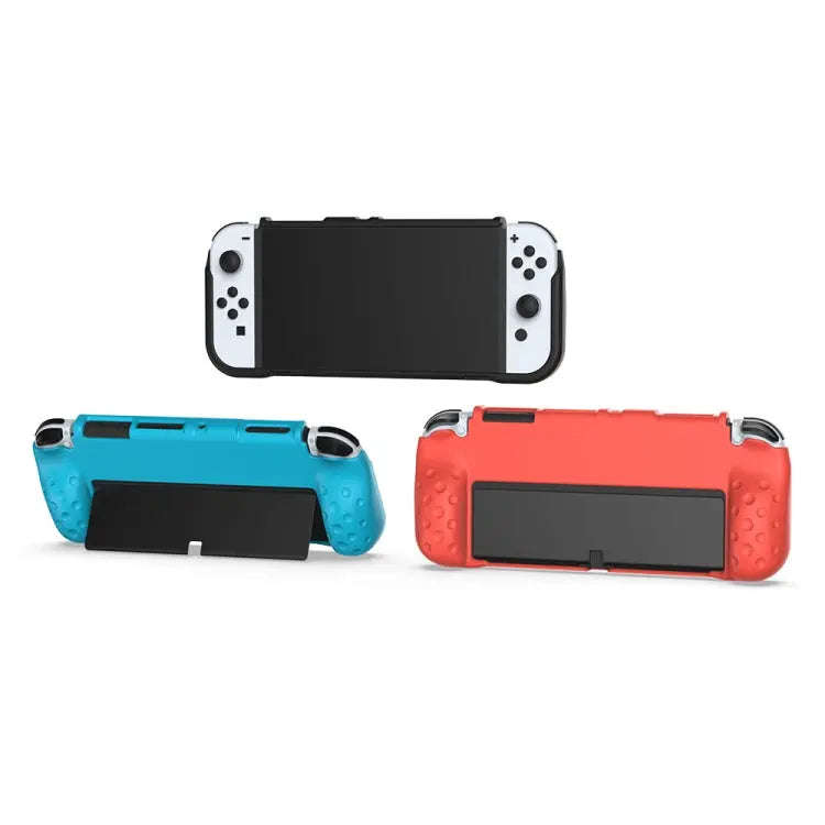 DOBE TNS-1142 Anti-Slip Anti-Fall Game Console Soft Shell Protective Cover For Nintendo Switch OL...