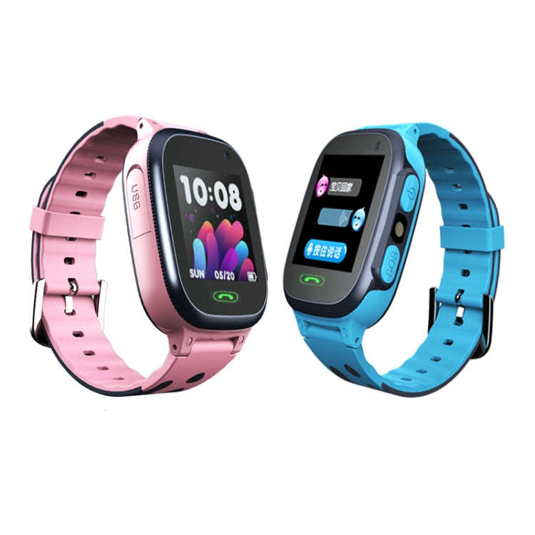 A111-Z1 Children Smart Positioning Plug-In Cartoon Call For Help Multi-Function Watch Phone(Blue)
