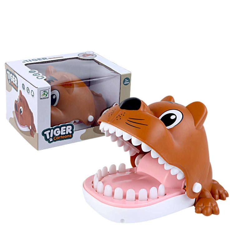 Spoof Bite Finger Toy Parent-Child Game Tricky Props, Style: 1751A-Tiger