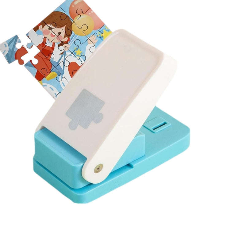 Children Puzzle Making Machine Diy Jigsaw Embossing Device(Random Color Delivery)