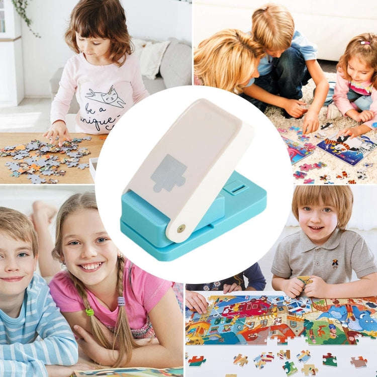 Children Puzzle Making Machine Diy Jigsaw Embossing Device(Random Color Delivery)