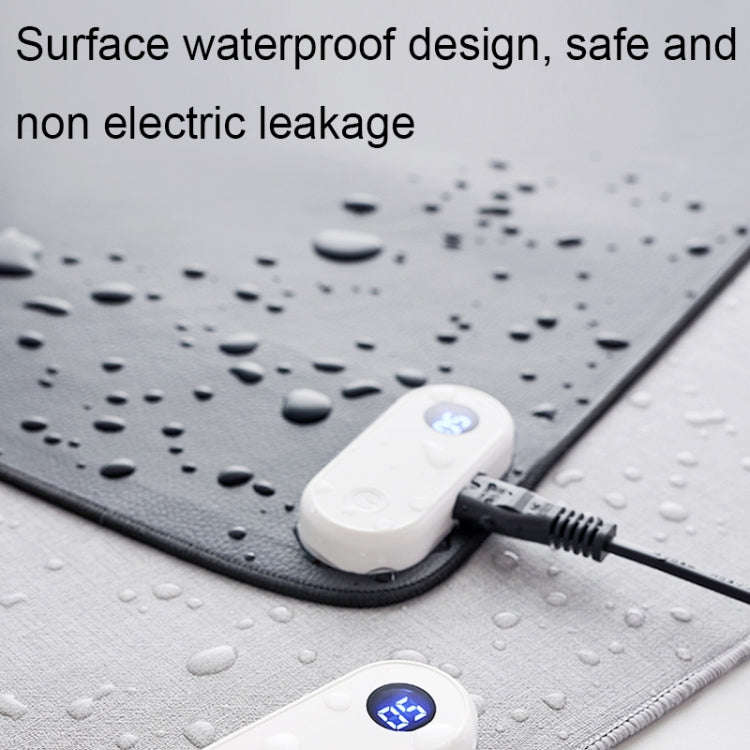 Intelligent Digital Display Timing Heating Mouse Pad Office Desktop Electric Heating Mat, CN Plug...