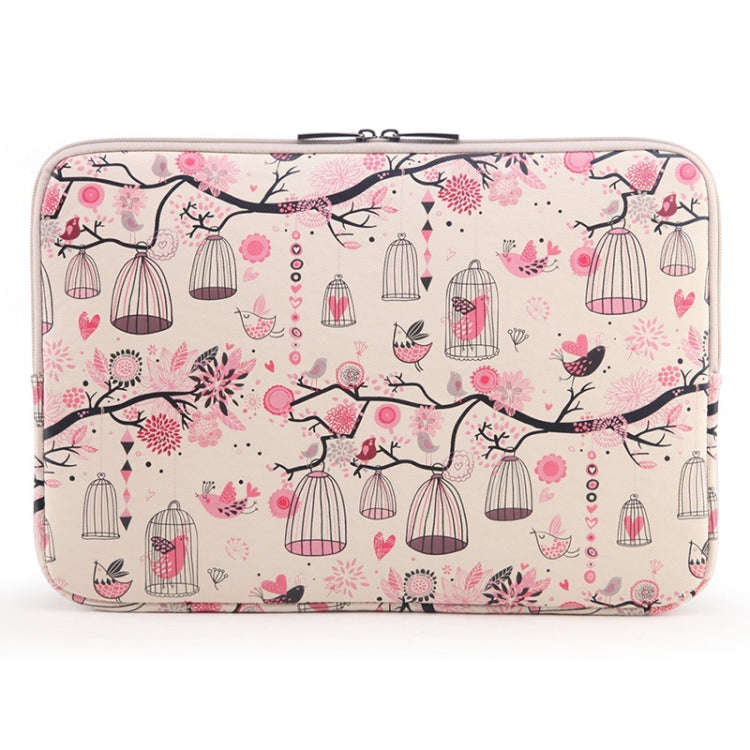 9.8 inch Cartoon Universal Business Tablet Sleeve Bag(Pink)