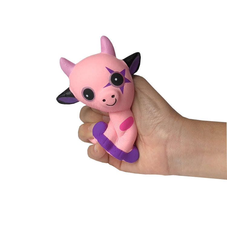 2 PCS TTPU1094 Slow Rebound Cow Animal Decompression Toy(Pink)