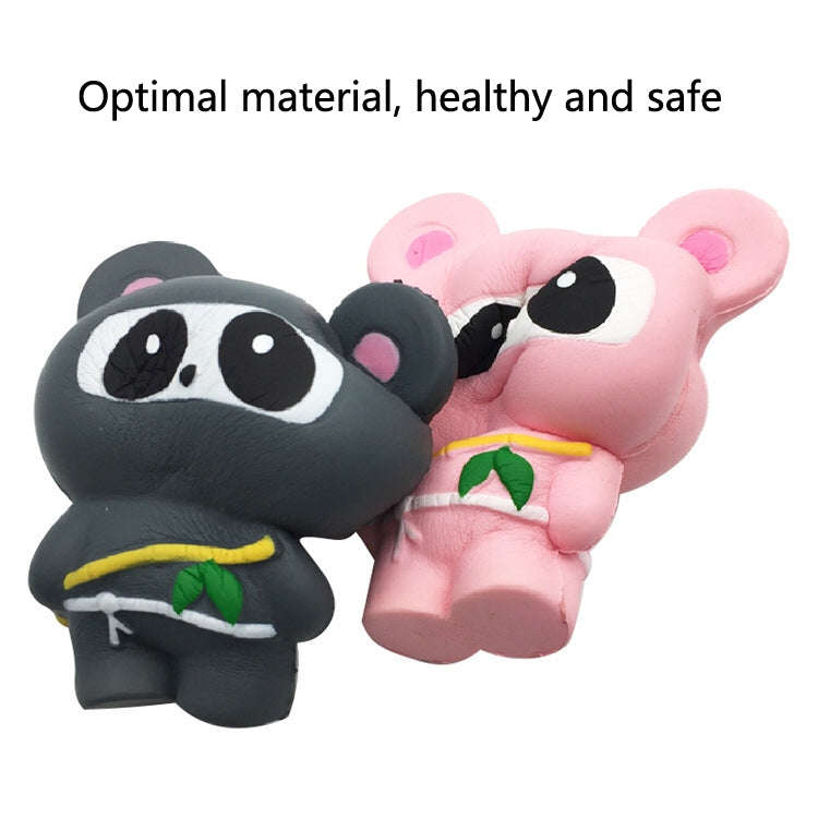 2 PCS TTPU1054 Cute Cartoon Animal Slow Rebound Decompression Toy(Fox Gray)
