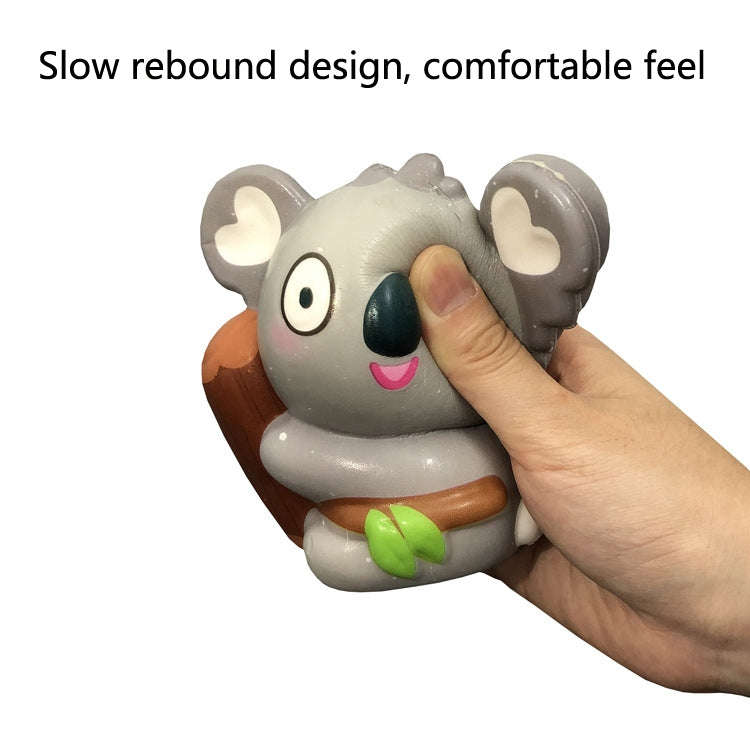 2 PCS TTPU1209 Color Printing Koala Slow Rebound Decompression Toy(Grey)