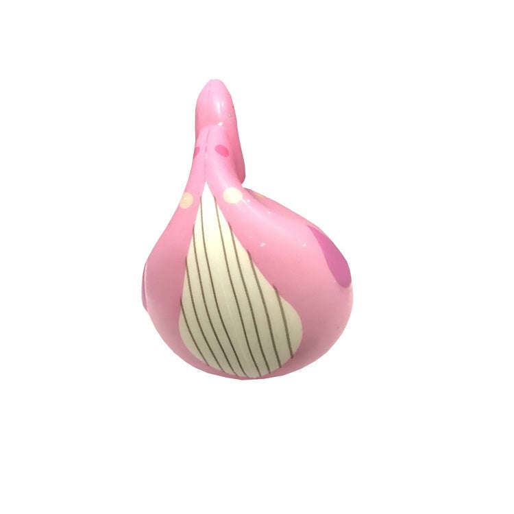 2 PCS TTPU1210 Color Printing Whale Slow Rebound Decompression Toy(Pink)