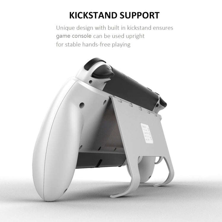 JYS NS218 Multifunctional Game Console Integrated Protective Case With Grip  For Switch OLED(White)