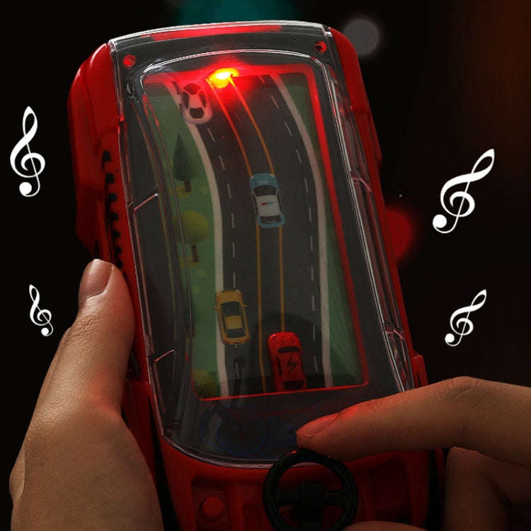 Children Car Adventure Game Two-Players Battle Toy(Black Red)