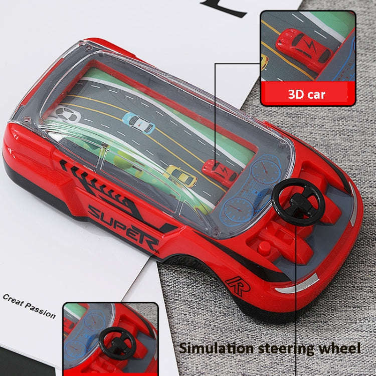 Children Car Adventure Game Two-Players Battle Toy(Black Red)