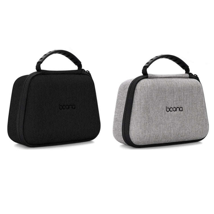 Baona EVA Hard Shell Gamepad Storage Bag For PS5 / PS4 / Xbox / Switch Pro, Style: Single-layer Gray