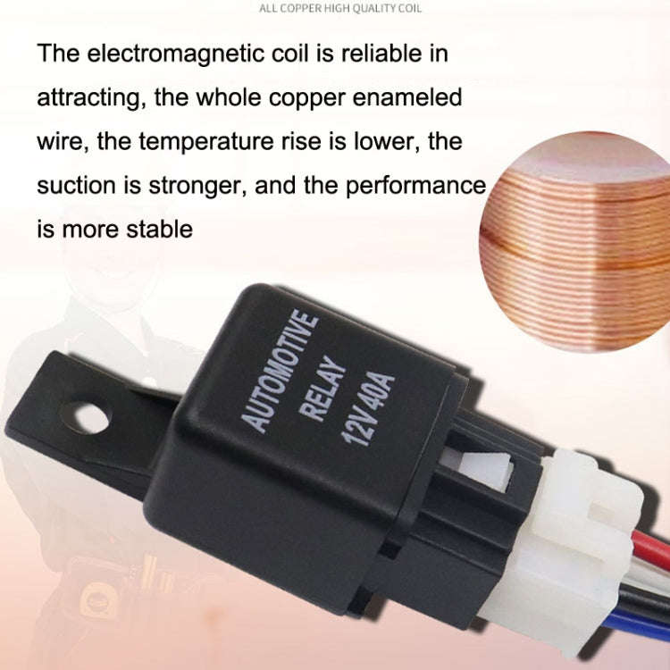 5 PCS 1031 Air Conditioner Fan Car Light Car Relay, Rated voltage: 12V