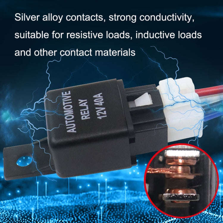 5 PCS 1031 Air Conditioner Fan Car Light Car Relay, Rated voltage: 12V