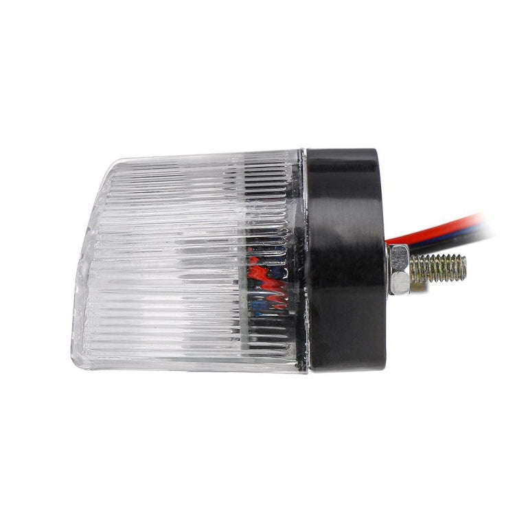 MK-285 Motorcycle LED Taillight Plate Light(Without Stand Black Cover)